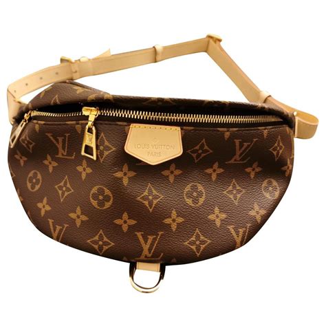 Sac banane en cuir Louis Vuitton Marron en Cuir .